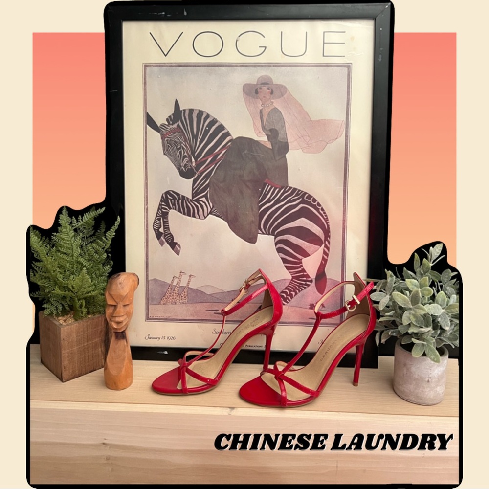 CHINESE LAUNDRY Leo Red Heels size: 9.5M